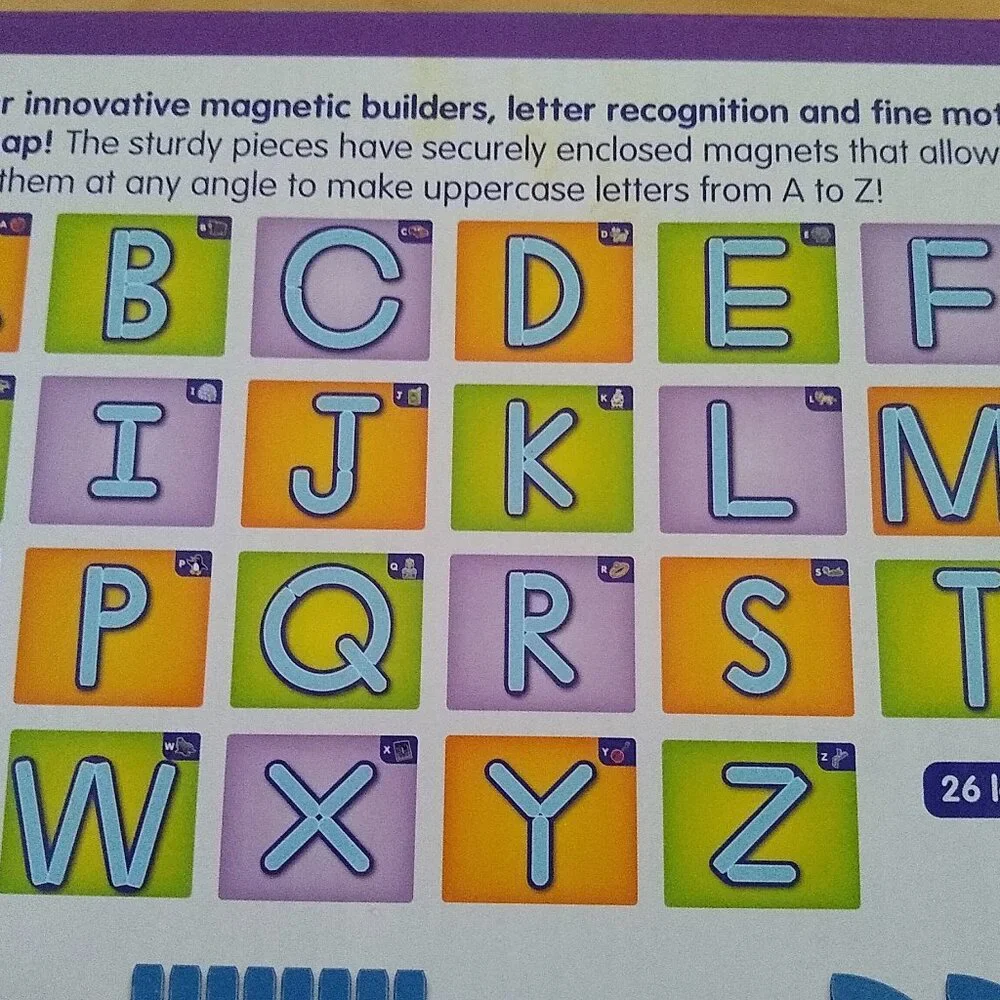Lakeshore Magnetic Letters Builder set